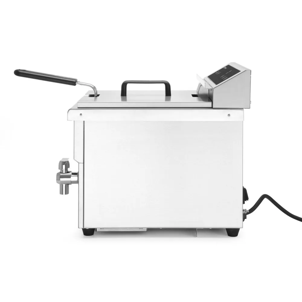 Indukcijas friteris ar izteces krānu, 8 l (215012)