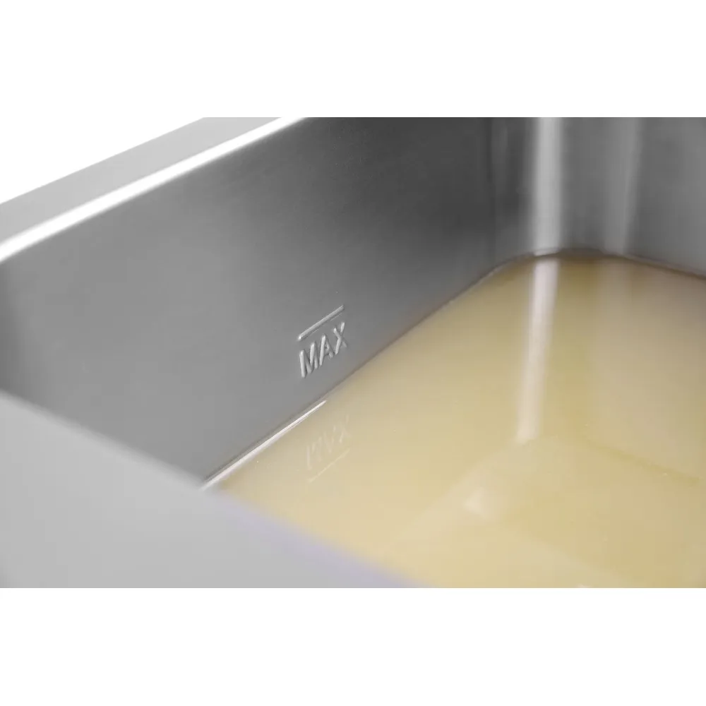 Indukcijas friteris ar izteces krānu, 8 l (215012)