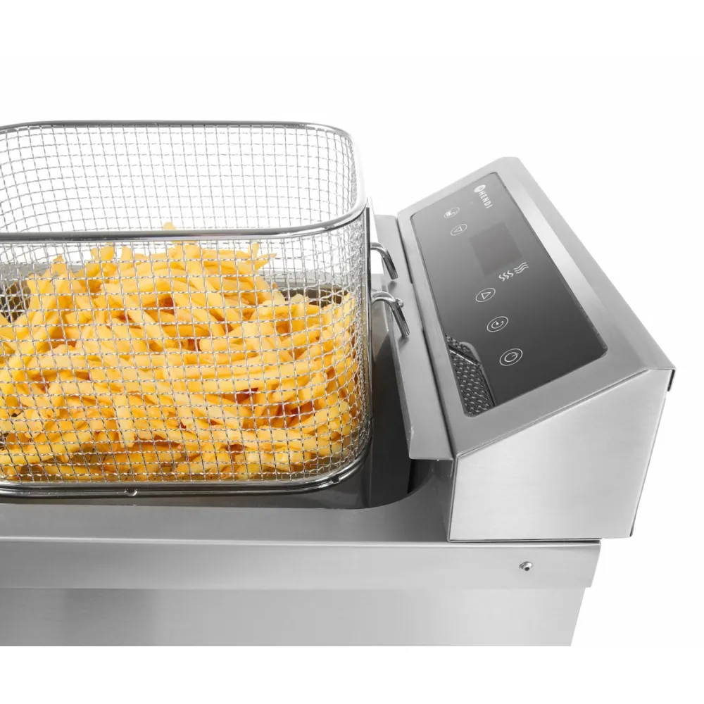 Indukcijas friteris ar izteces krānu, 8 l (215012)