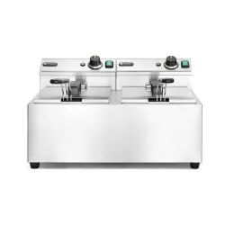 Manuālais friteris Profi Line, 2 x 8 l