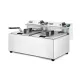 Manuālais friteris Profi Line, 2 x 8 l (207307)