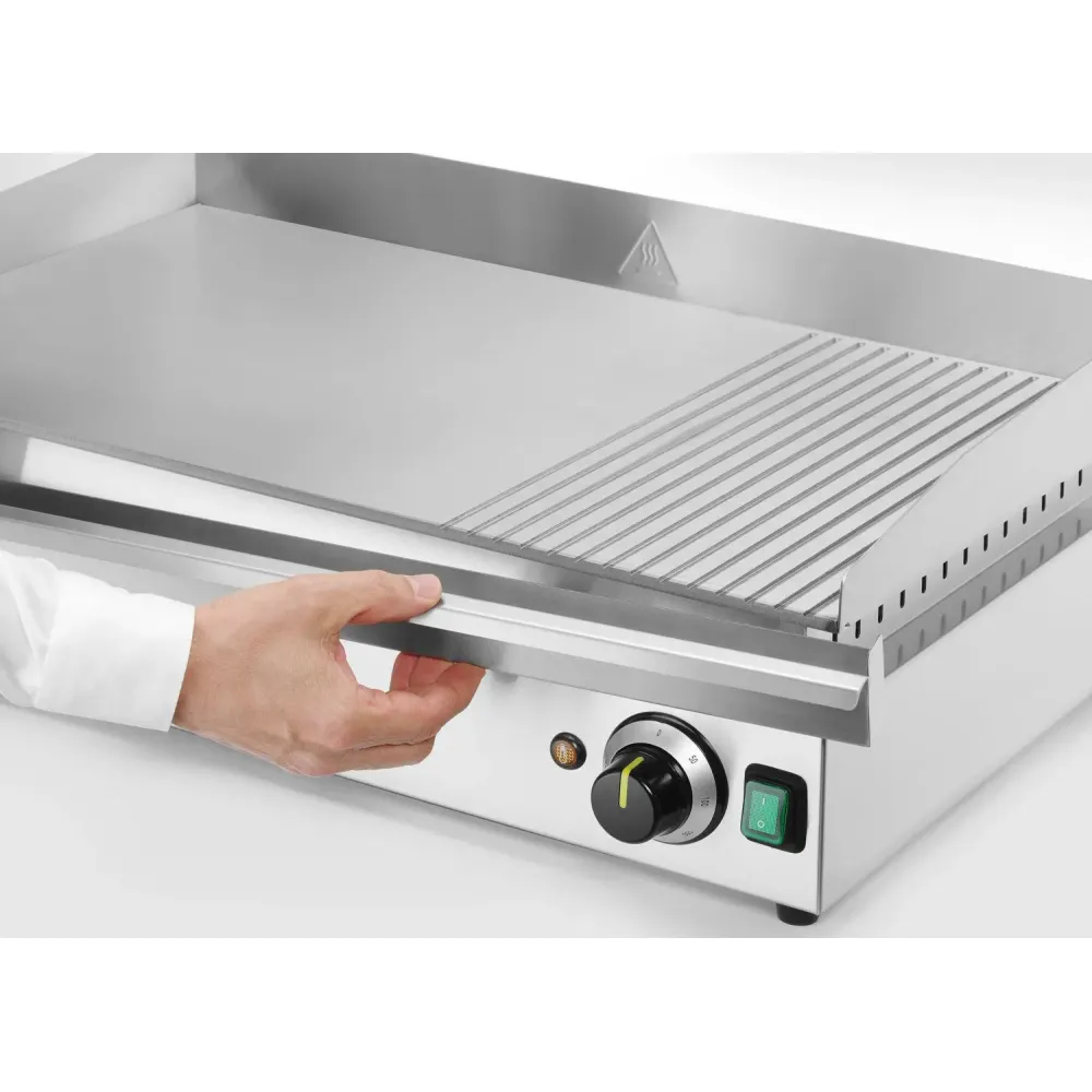 1/3 rievotā grila plāksne Kitchen Line (154960)