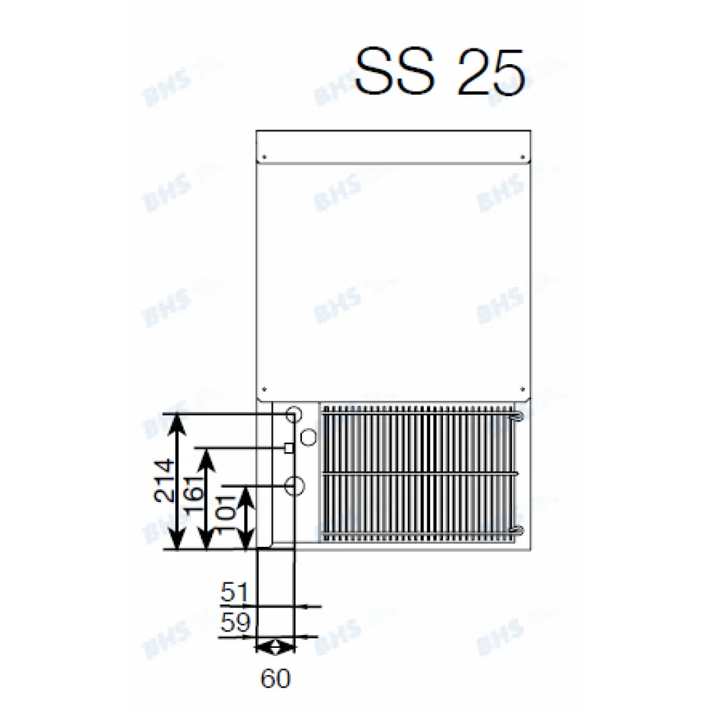 Ledus ģenerators SS 25 A/W 24kg/24H (21520U)