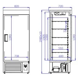 Freezer JOLA P-M