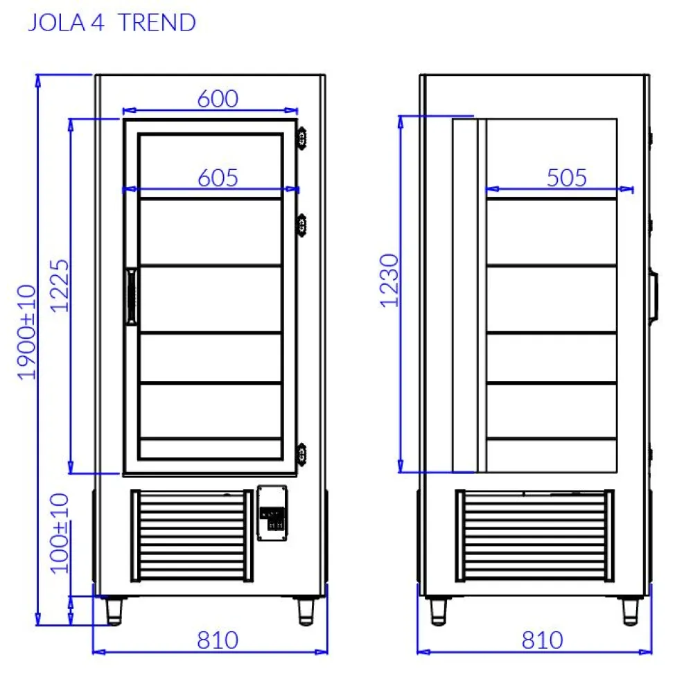 Vitrīna JOLA 4 TREND (JO100TREND)