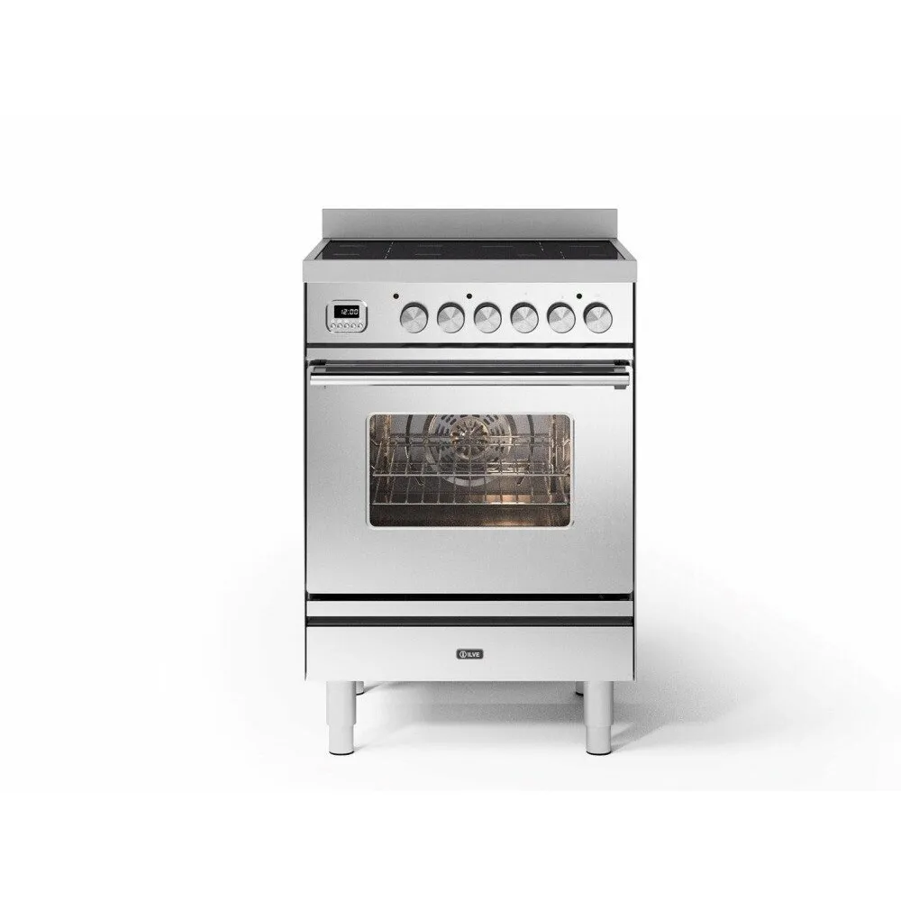 Plīts ar cepeškrāsni Professional Plus 60 cm PI064WE3 indukcijas