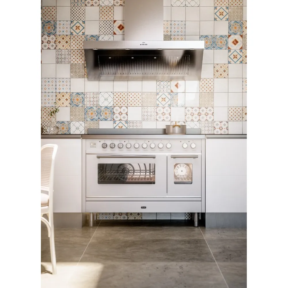 Plīts ar cepeškrāsni Professional Plus 120 cm P127WE3 7 degļi