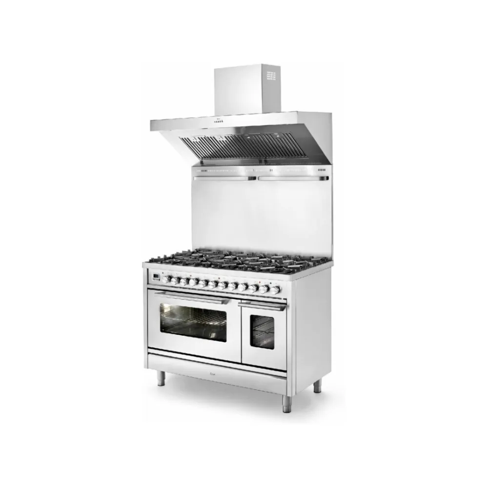 Plīts ar cepeškrāsni Professional Plus 120 cm P127WE3 7 degļi