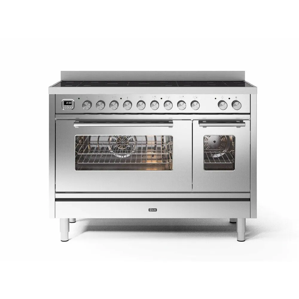 Plīts ar cepeškrāsni Professional Plus 120 cm PI127WE3 indukcijas