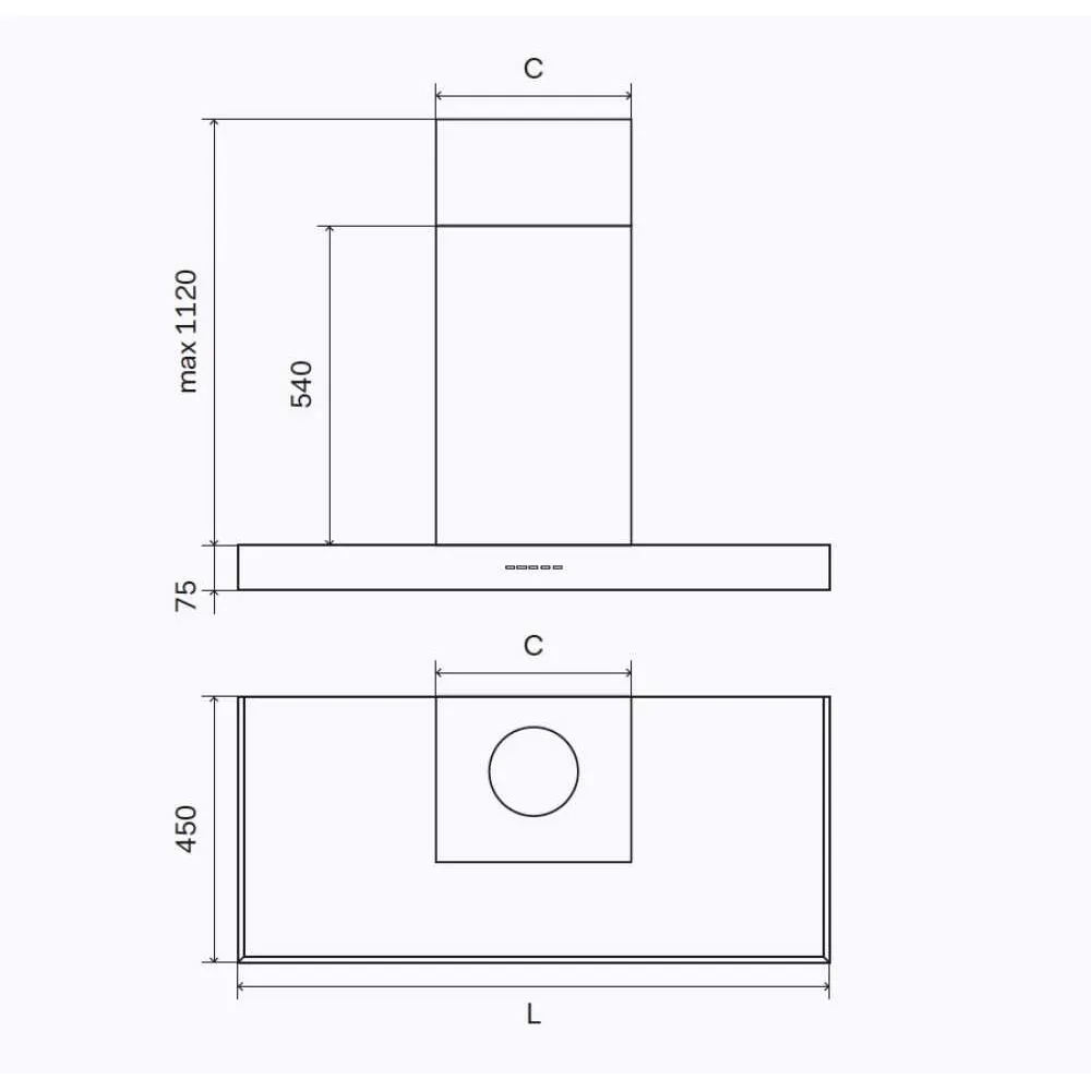 Plīts ar cepeškrāsni Pro Line 100 cm LD106WM3 100 cm 56degļi