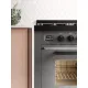 Plīts ar cepeškrāsni Pro Line 90 cm L09-GRD/L09-MGD 6 degļi