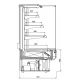Auksta vitrīna TOSTI CH 600mm (C-1-TS/O-60/CH)