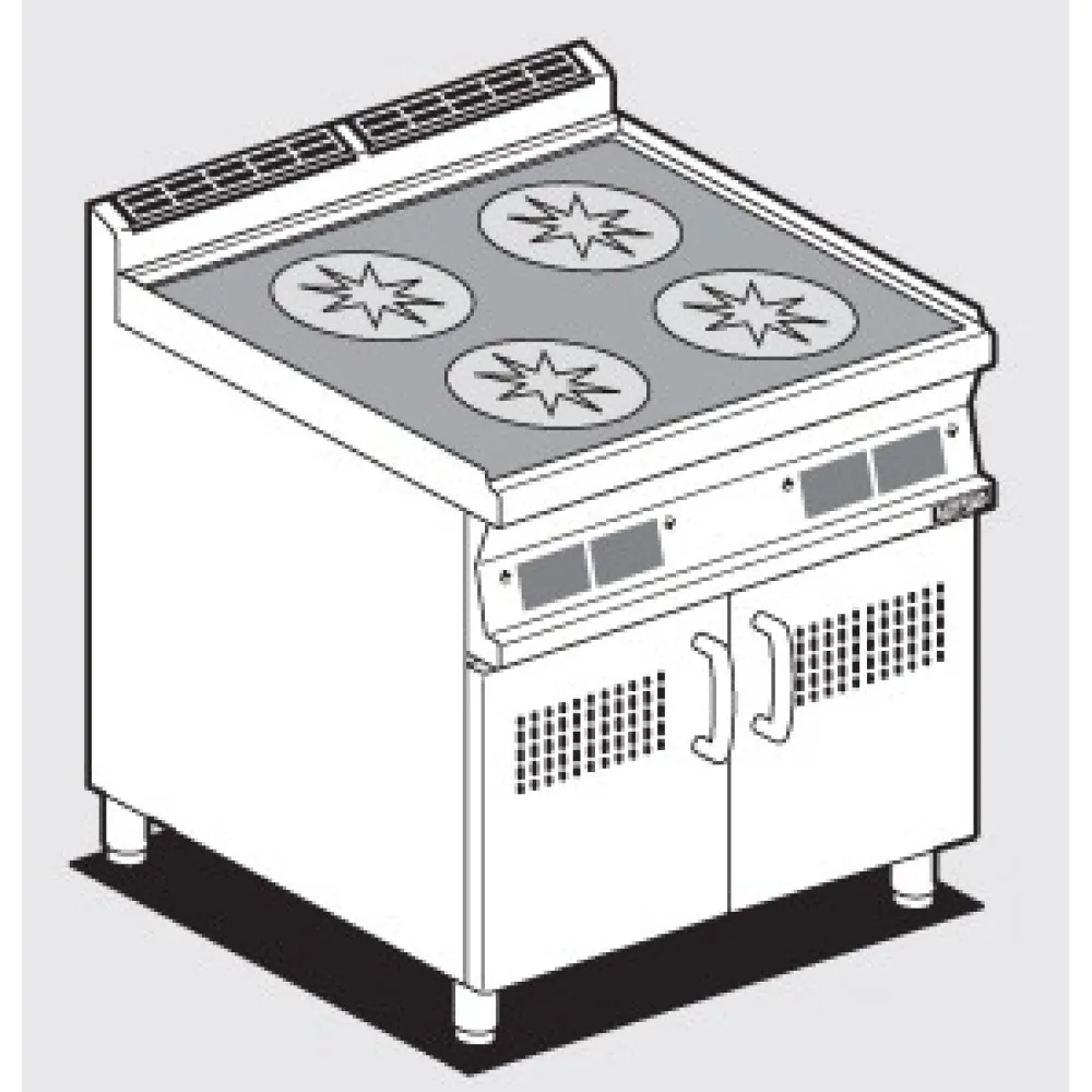 Indukcijas plīts PCI-78ETD (08030838)