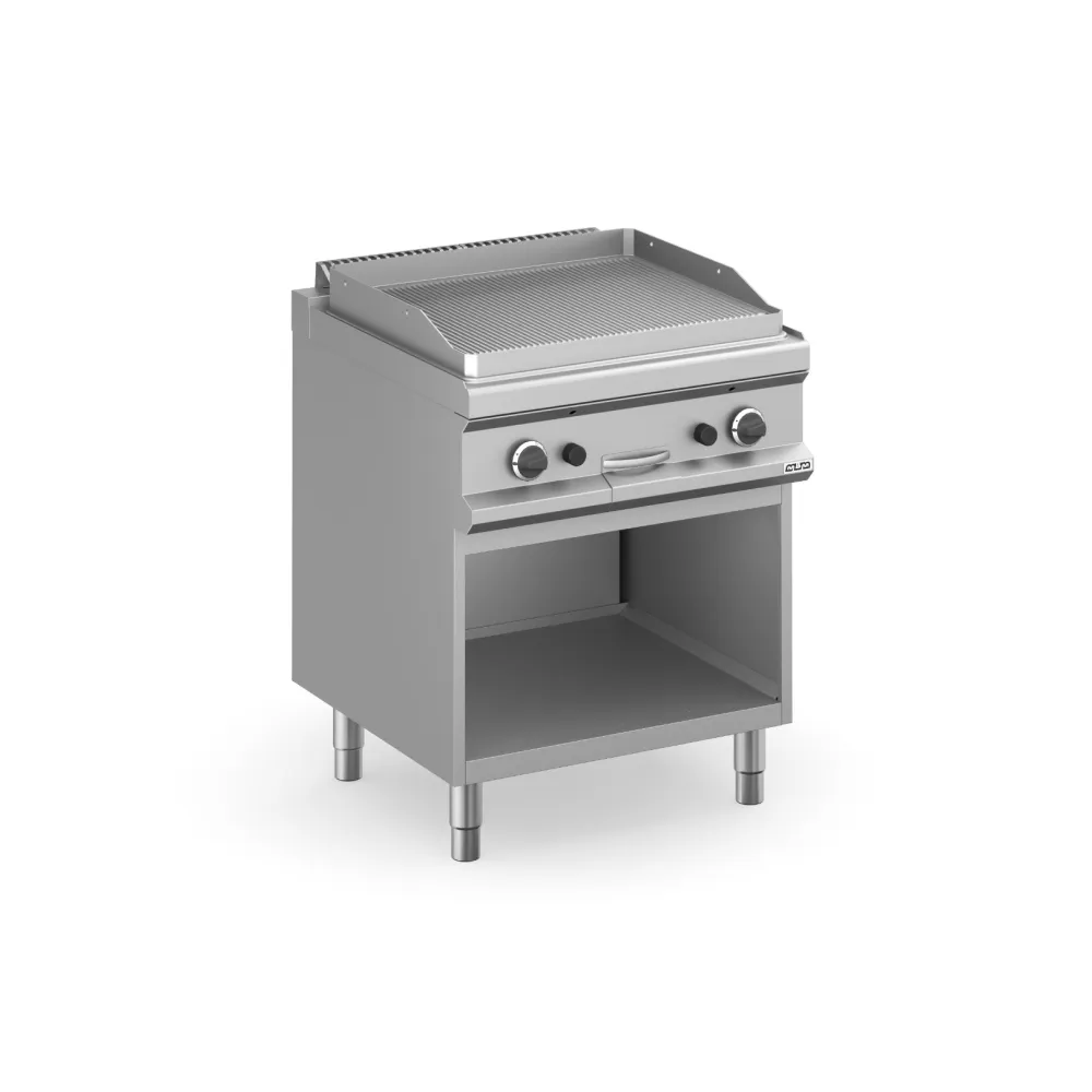 Gāzes grils ar rievotu virsmu 11.0 kW MAGISTRA PLUS 700 (MFTG77AR)