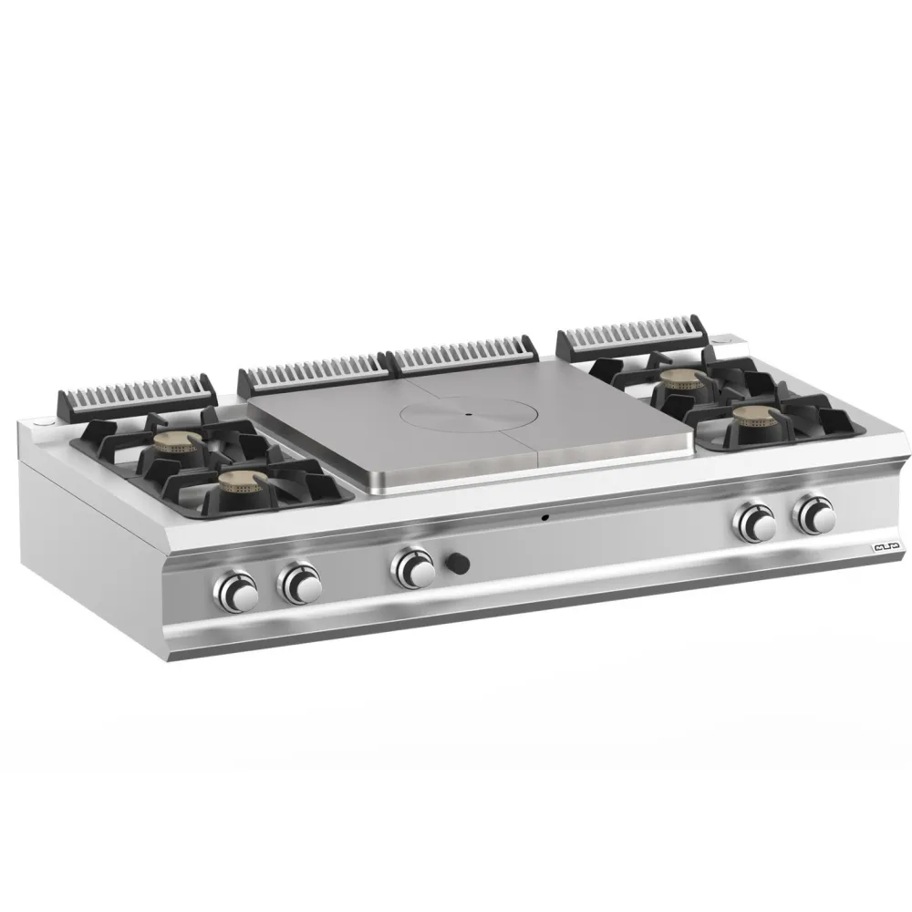 Gāzes plīts virsma TPG715T4XL DOMINA PRO 700