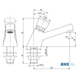 Automatic water faucet A001B