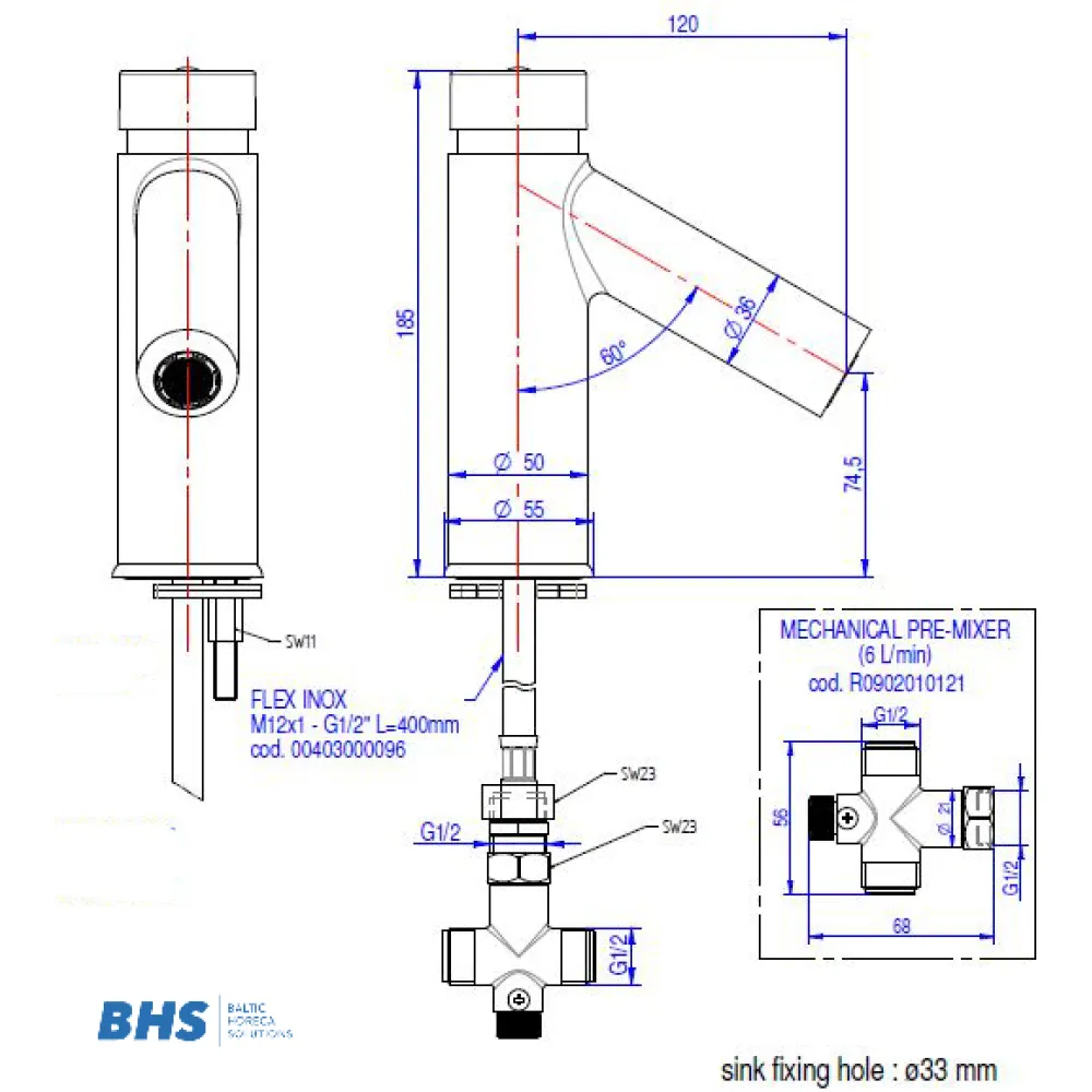 Automatisks maisītājs A001P/PM (ARES001p/pm)