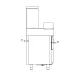 Hot-Dog galds XKJ21 (XKJ21-0030.000.00-SB)