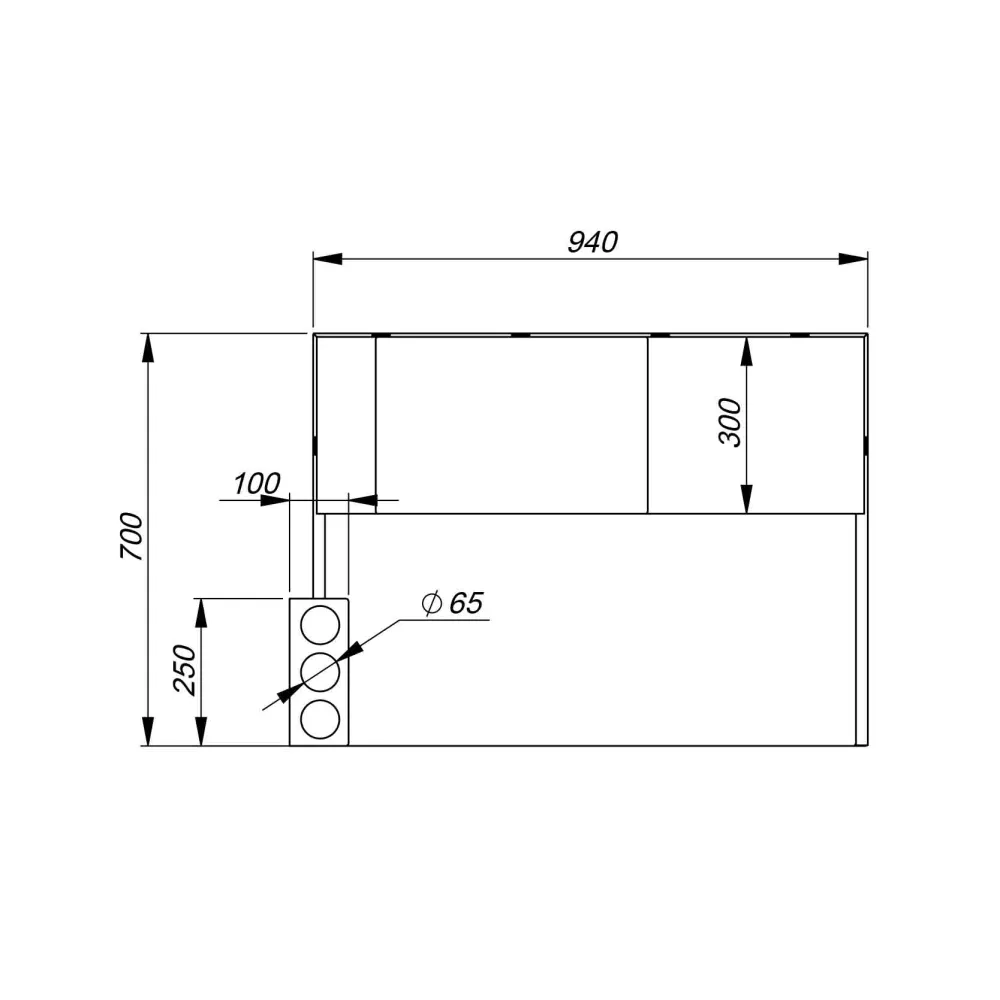 Hot-Dog galds XKJ21 (XKJ21-0030.000.00-SB)