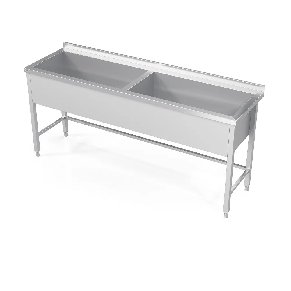 Galds ar diviem baseiniem 1800 (BS2-PRA-180/60/90)