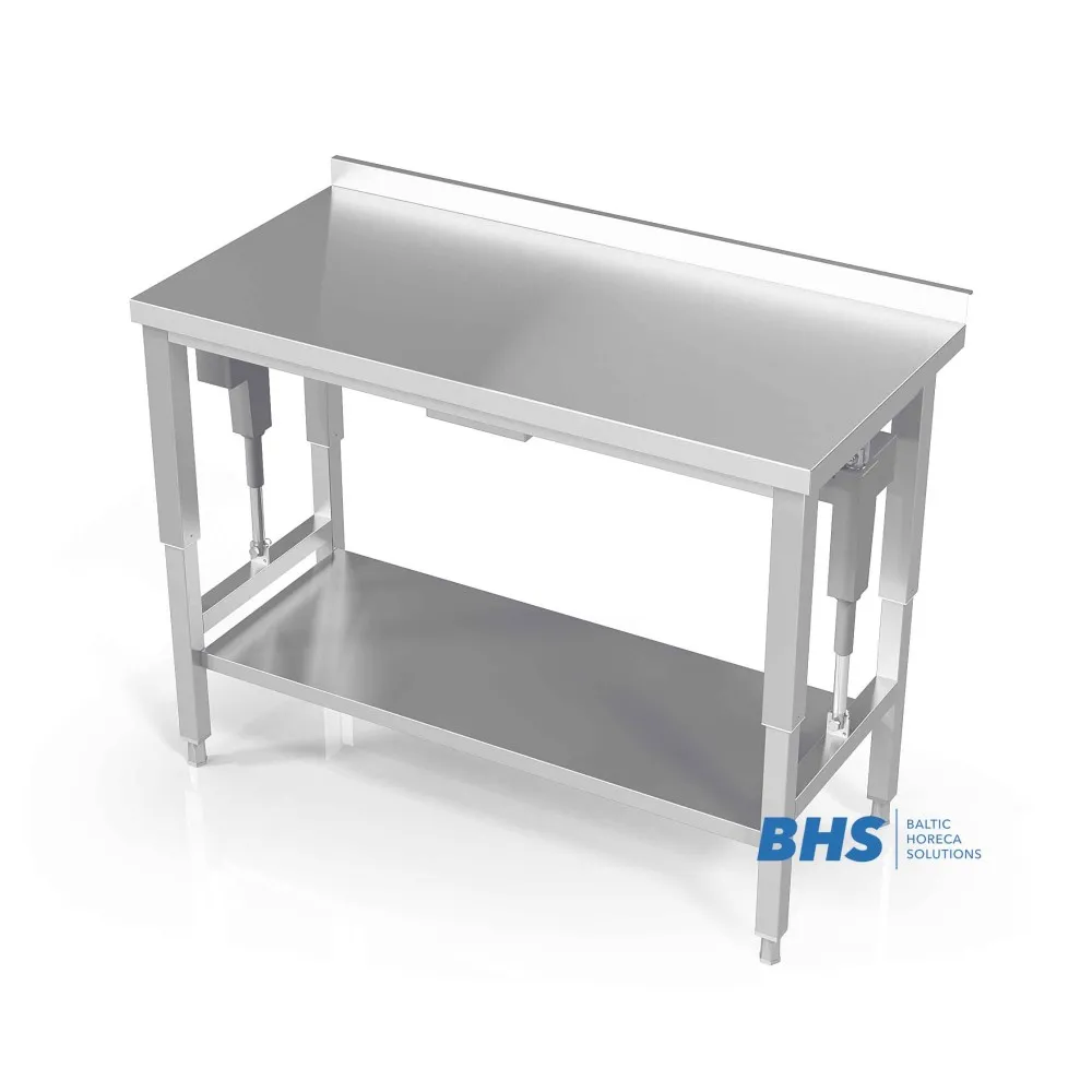 Galds ar regulējamo virsmu un plauktu 800 (BHS-RLV-80/60/90)