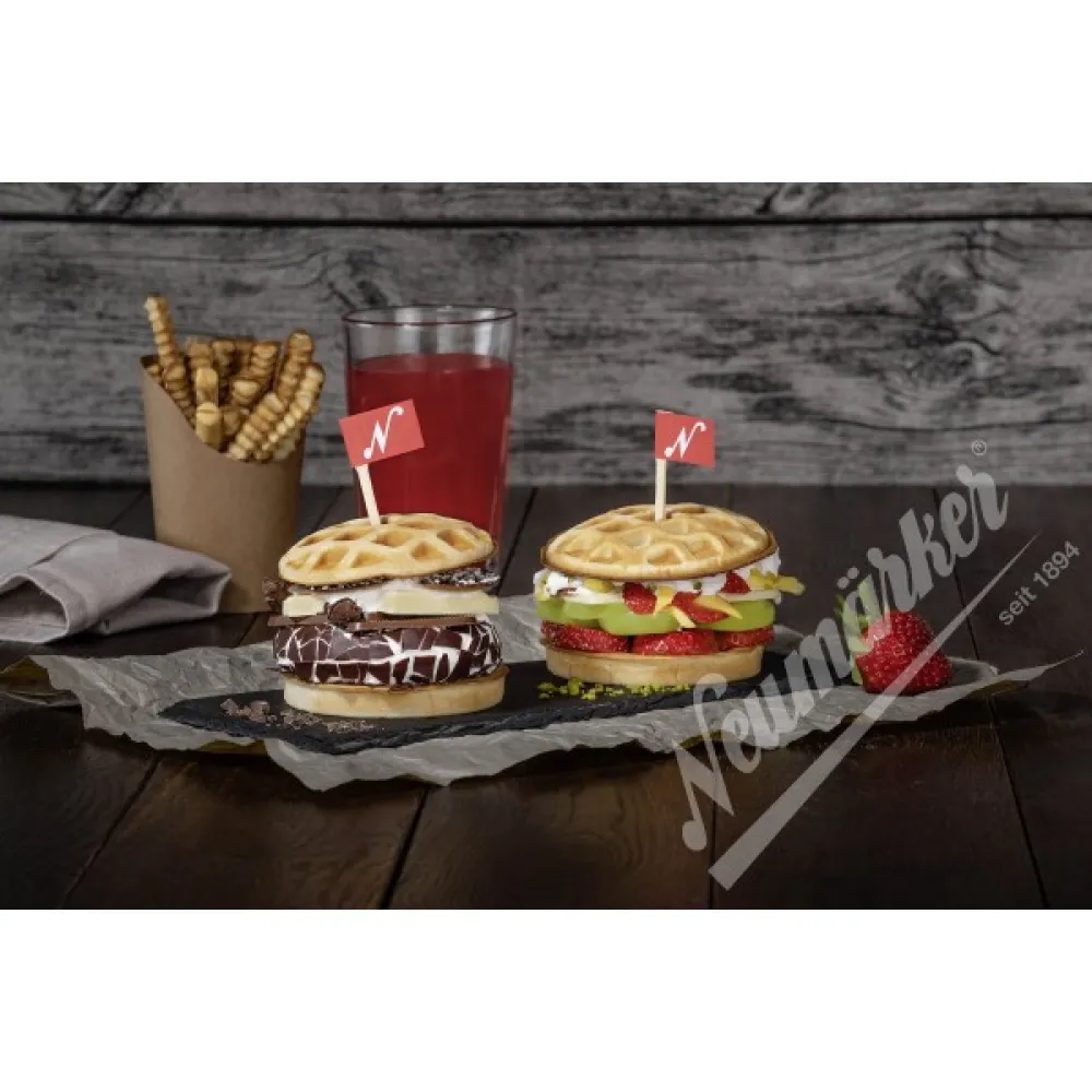 Vafeļu burgeru cepšanas forma (L31-40778)