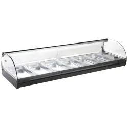 Karstā vitrīna GN traukiem Cristal 6 | 6x GN 1/3