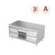 Galds ledusskapis zemais P226 1300mm (BHS-FP0-E226-130/70/65)