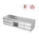 Galds ledusskapis zemais P428 2130mm (BHS-FP0-E428-213/70/65)