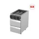Modulis ar krūzīšu dispenseriem 350 mm (BHS-Z-CUPS2x3DRW-35/80/90)