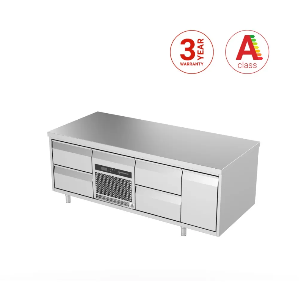 Galds saldētava zemais M226 1600mm ar neitrālo atvilktni (BHS-FPS-N226-160/70/65)