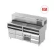 Picas gatavošanas galds 1010 mm (BHS-Z-PIZZA-101/85/120)