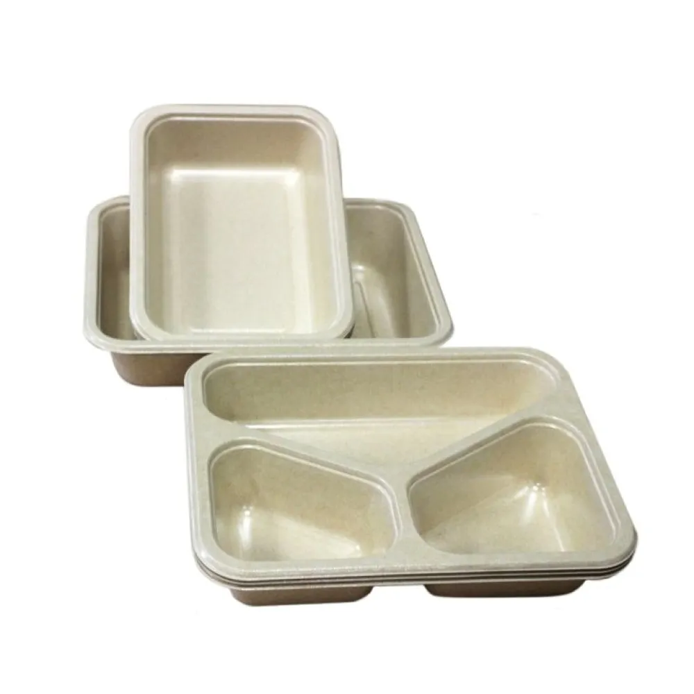 Vakuuma kastes Compostable 3 nodalījumi (1700191)
