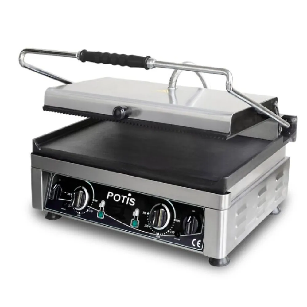 Kontaktgrils POTIS 2745G rievots/gluds (PK2745-G)