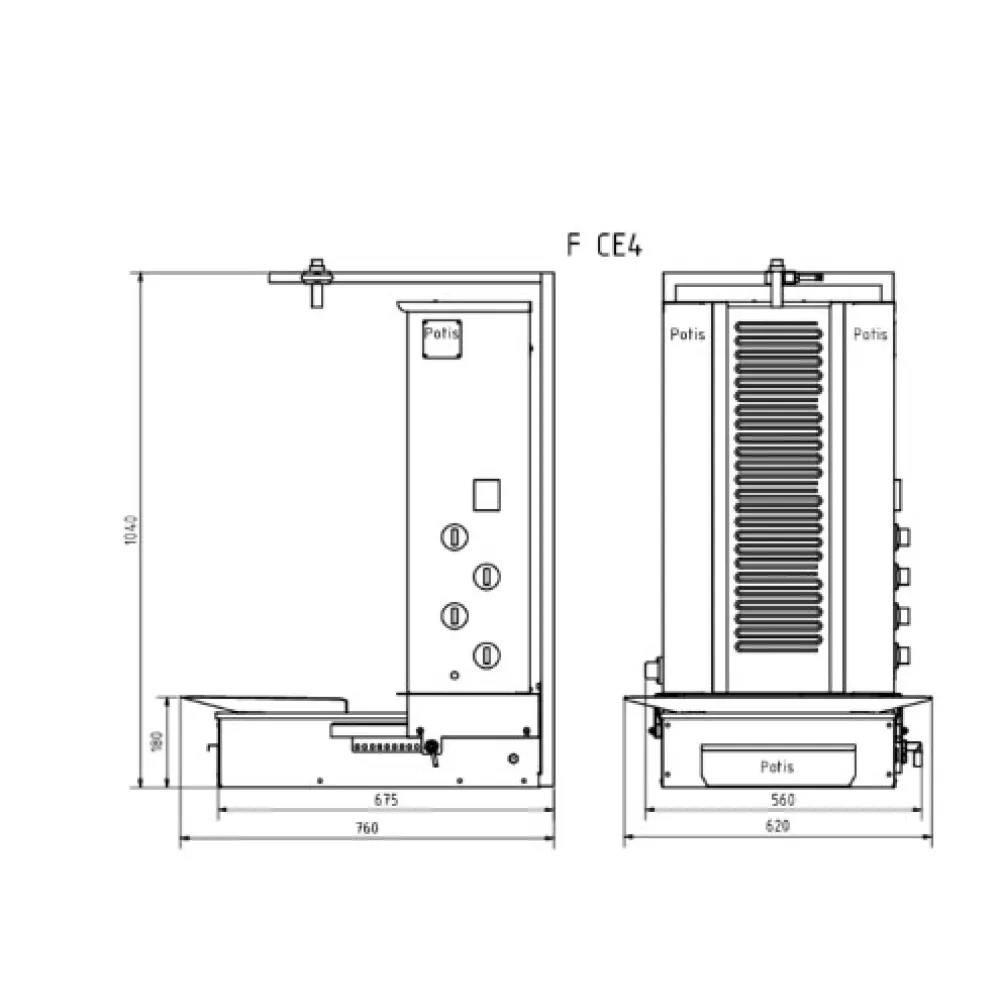 Elektriskais giross F CE4 70kg (PG8651)
