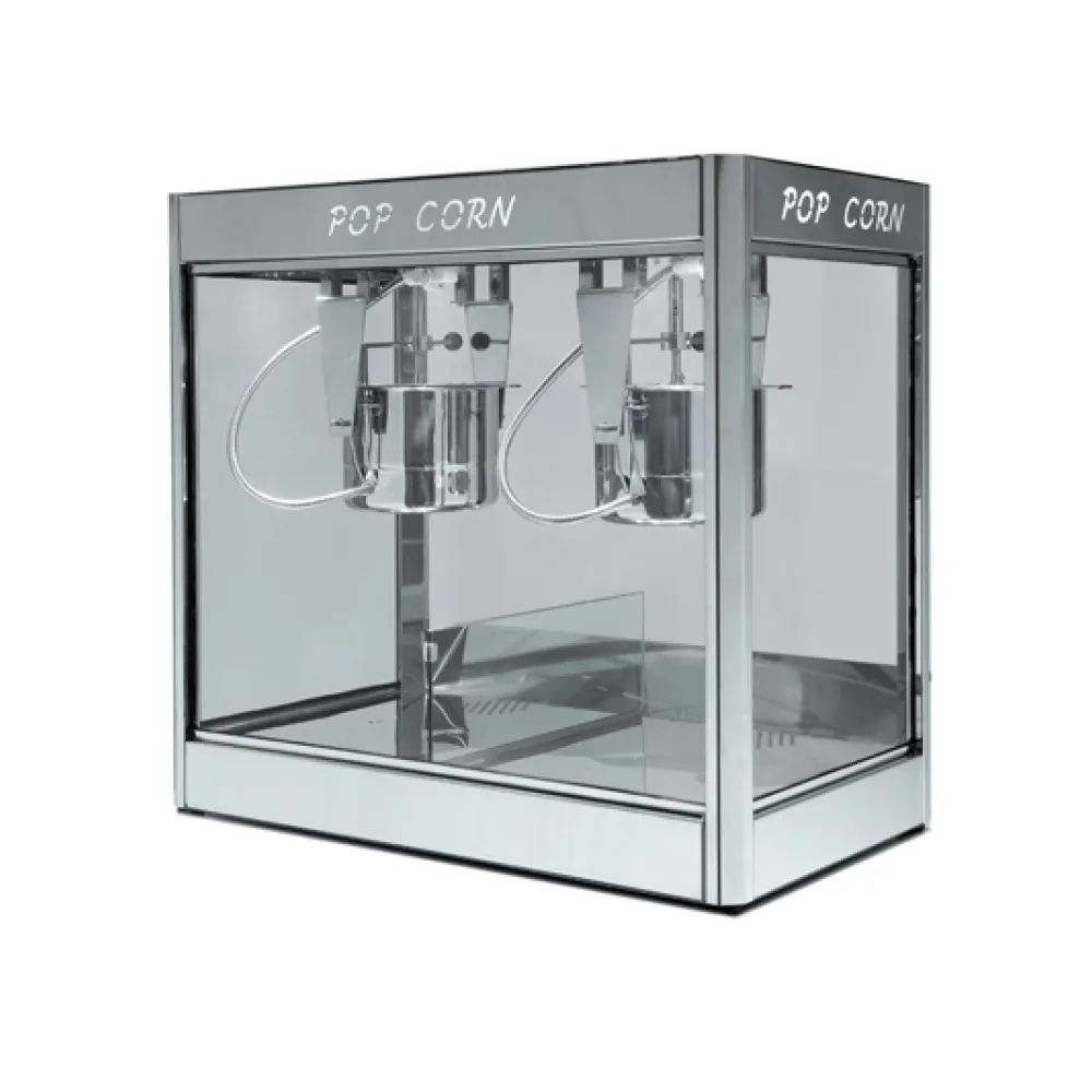 Popkorna iekārta Doppio Inox (DI600-2)