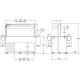 AUKSTĀ BUFETE  AR VENTILATORU ATHENA 3 RV/M W (01000ATH3MRVEW)