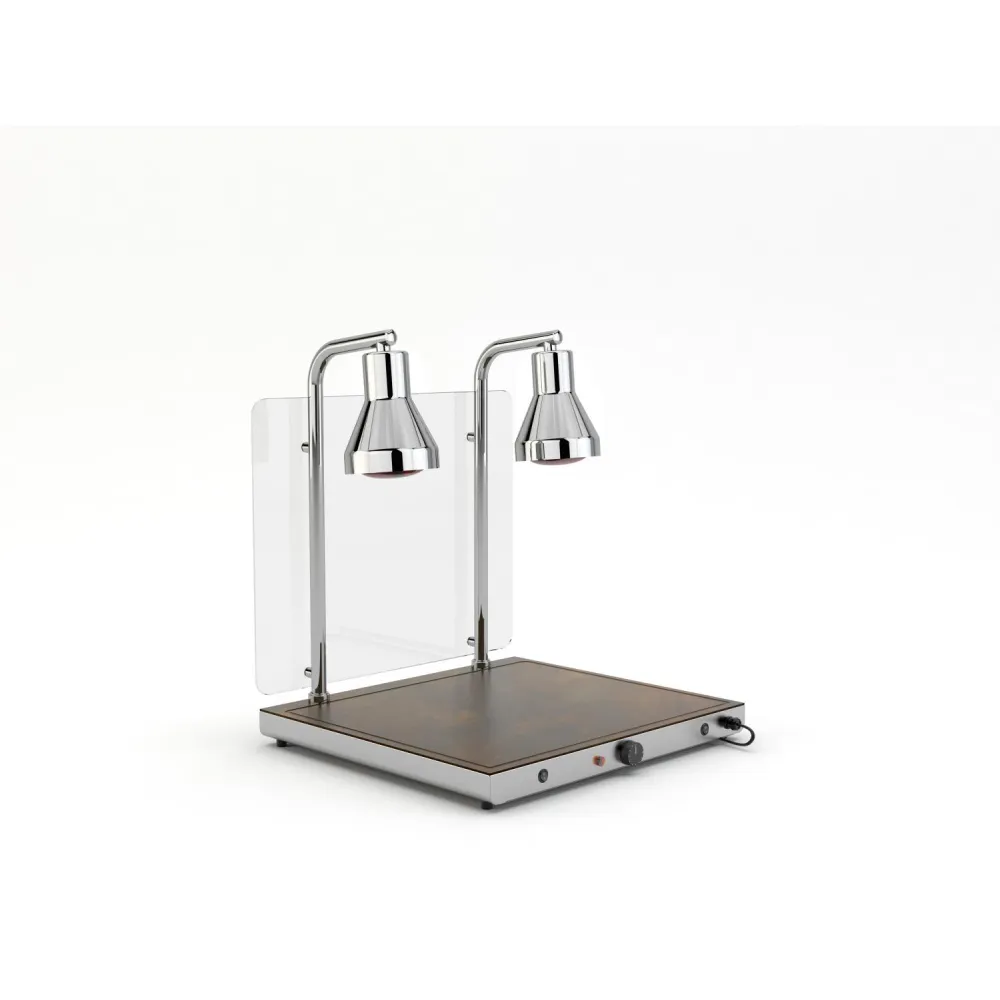 SILDVIRSMA AR 2 INFRASARKANAJĀM LAMPĀM HELIOS 2/1 FIX P1 (034CRHEL2-1FXP1)