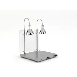 SILDVIRSMA AR 2 ELASTĪGĀM INFRASARKANAJĀM LAMPĀM  HELIOS 2/1 FLEX P1