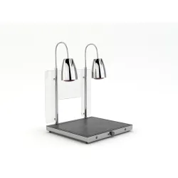 SILDVIRSMA AR 2 INFRASARKANĀM LAMPĀM HELIOS 2/1 PASS FLEX P2