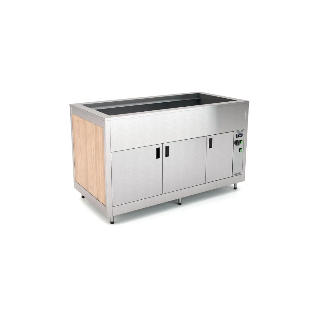 APSILDĀMĀ BUFETE AR VENTILATORU UN APAKŠĒJO NODALĪJUMU OMNIA 3BM/SC (01900OM3BMSC)