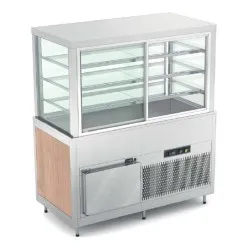 AR VENTILATORU DZESĒJAMA VITRĪNA AR APAKŠĒJU AUKSTO NODALĪJUMU OMNIA 4DSP/SF