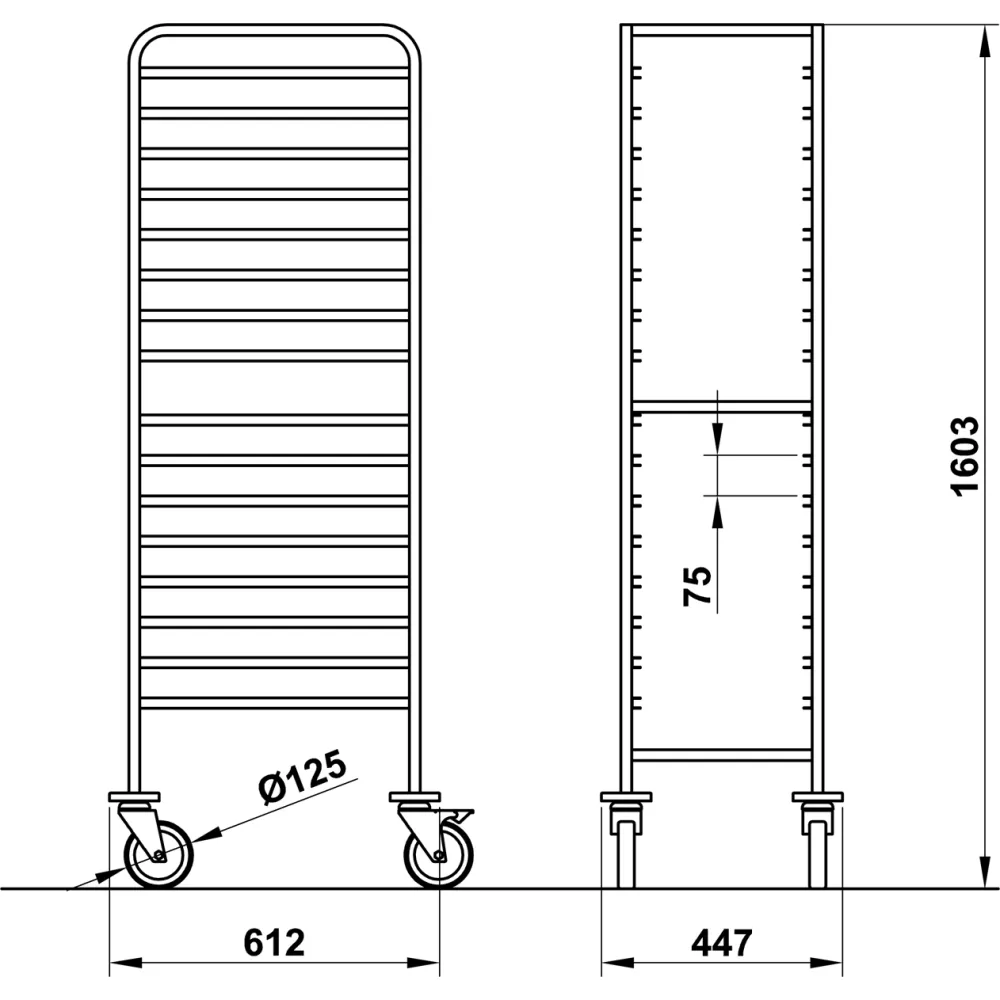 RATI PAPLĀTĒM VEGA GN1/1 C16 (039001/1C16IN)