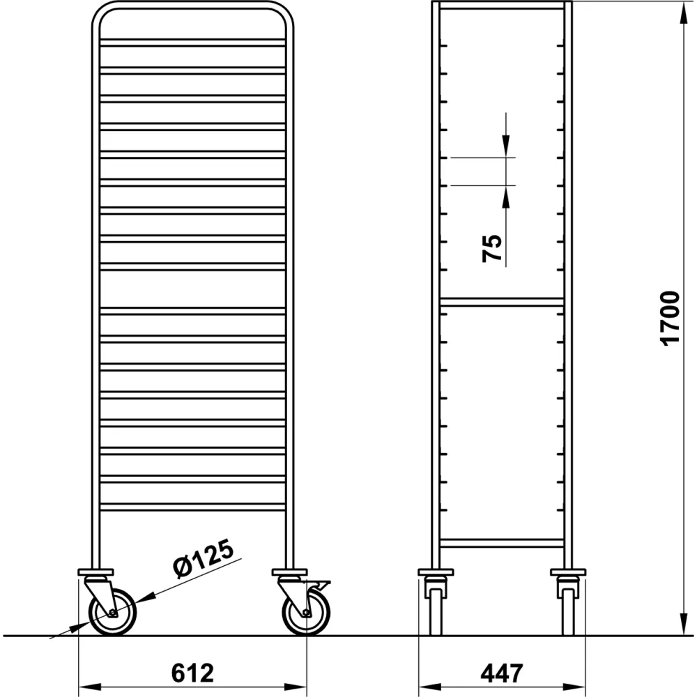 RATI PAPLĀTĒM VEGA GN1/1 L18 (039001/1L18IN)