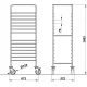 RATI PALĀTĒM UN GROZIEM VEGA 60x40 L16 (03900TE/L16IN)