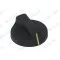 BLACK KNOB ø 51 mm