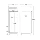 Ledusskapis 461L GUR 700 X (63318510000GUR700X)