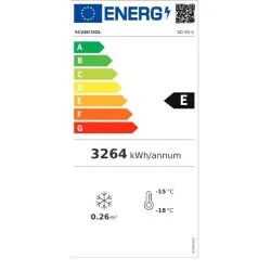 Display freezer 88L SD92E
