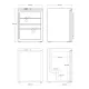 Ledusskapis 145L SK145GDE (35310145GDE10000)