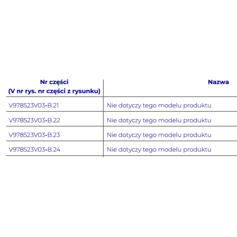 GĀZES PLĪTS REZERVES DAĻU TEHNISKAIS RASĒJUMS (C000005)